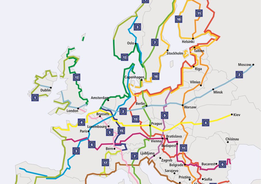 Eurovelo1 ノルウェー 世界最長サイクリングロードeuroveloの旅
